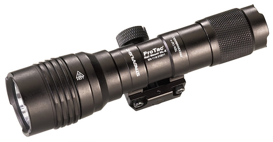 ProTac Railmount HL X includes remote switch, tail switch, remote retaining clips mounting hardware 2 CR123A lithium batteries - Box