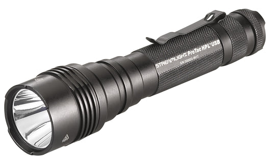 ProTac HPL USB - Includes USB cord and holster - Clam - Black