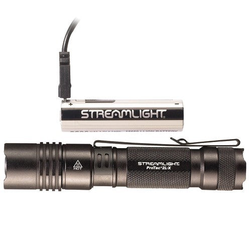 ProTac 2L-X USB - Includes SL-B26 battery pack, USB cord and holster - Box