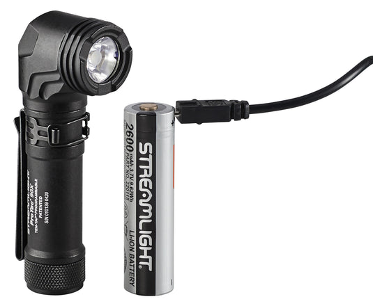 ProTac 90X USB - Includes SL-B26 battery pack USB battery, USB cord and holster - Box