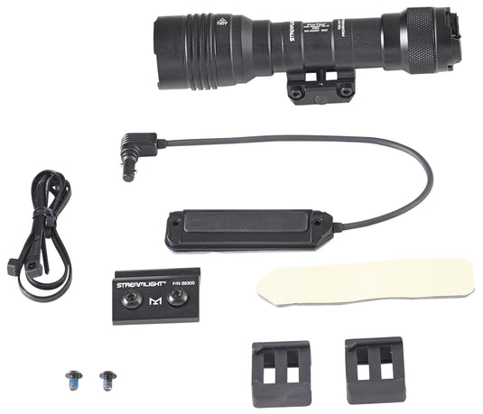 PROTAC RM HL-X PRO - System includes Jack-Cap, M-LOK Kit, Straight Momentary Pressure Switch, Hardware Kit, 2.5mm Allen Wrench, 2 CR123A Batteries - Box 88126