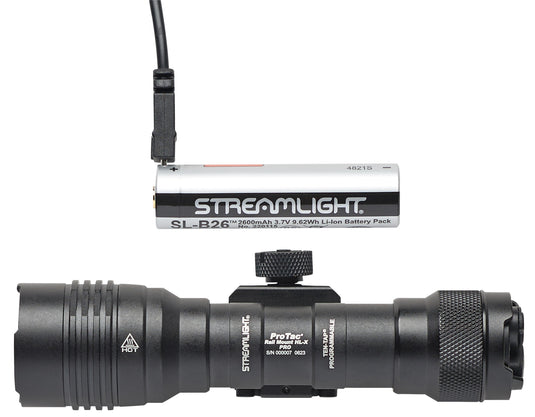 PROTAC RM HL-X PRO LIGHT ONLY - Includes Jack-Cap, M-LOK Kit, 2.5mm Allen Wrench, 2 CR123 Batteries - Box 88128