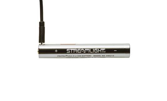 Rechargeable lithium polymer battery pack, ProTac 2AA-X USB