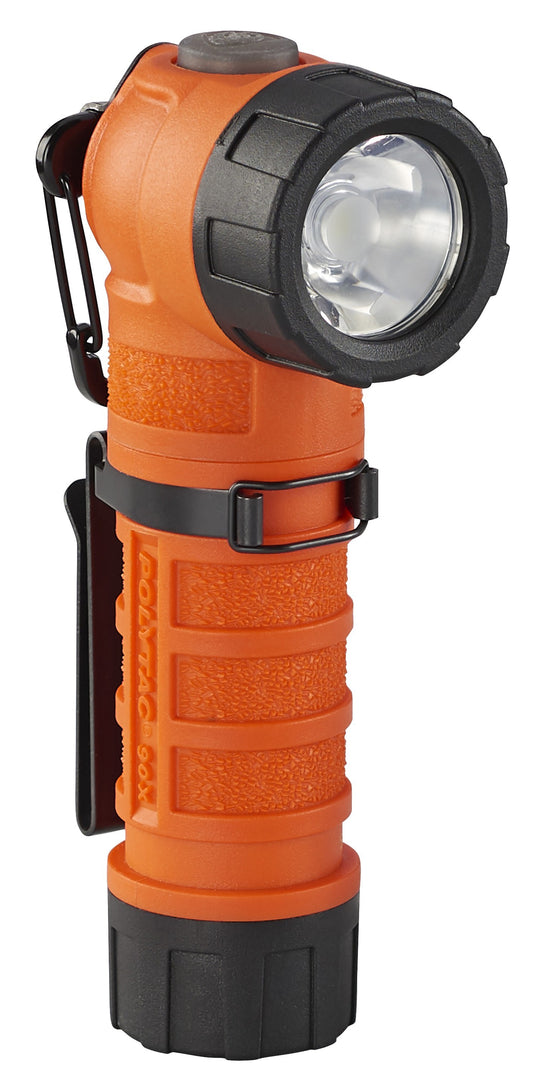 PolyTac 90 X - Includes (2) CR123A lithium batteries - Box - Orange