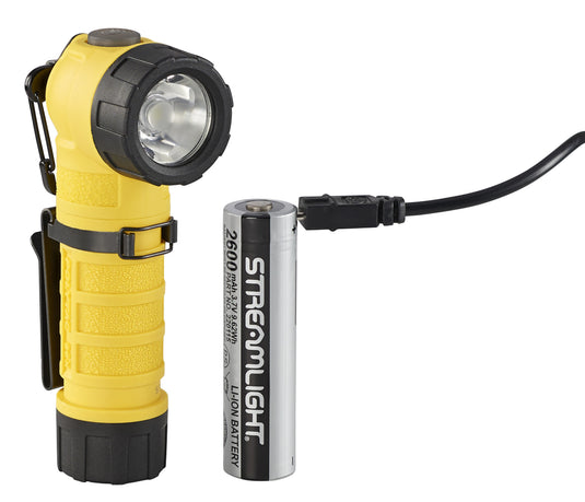 PolyTac 90 X USB - Includes SL-B26 battery pack & USB cord - Box - Yellow