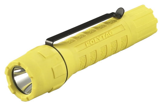 PolyTac - Includes (2) CR123A lithium batteries - Clam - Yellow