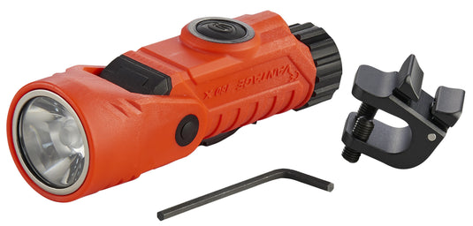 Vantage 180 X - Includes (2) CR123A lithium batteries, helmet bracket - Box - Orange
