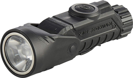 Vantage 180 X - includes two CR123A lithium batteries, helmet bracket - Box - Black