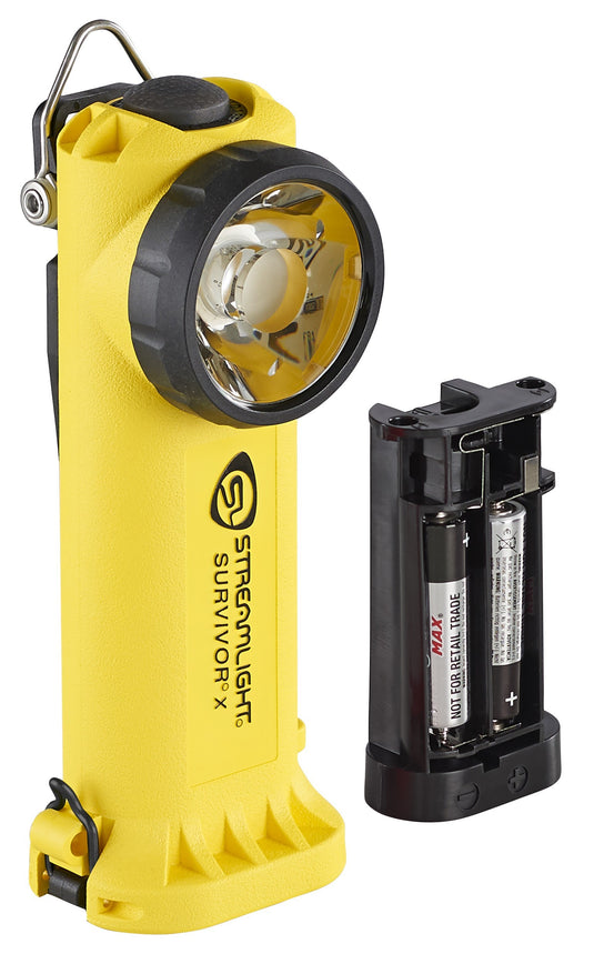 Survivor X - Alkaline Model - Includes battery carrier - Yellow