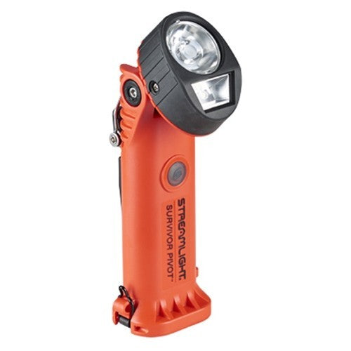 Survivor Pivot Magnet - 120V/100V AC/12V DC (Alkaline battery carrier not included) - Orange