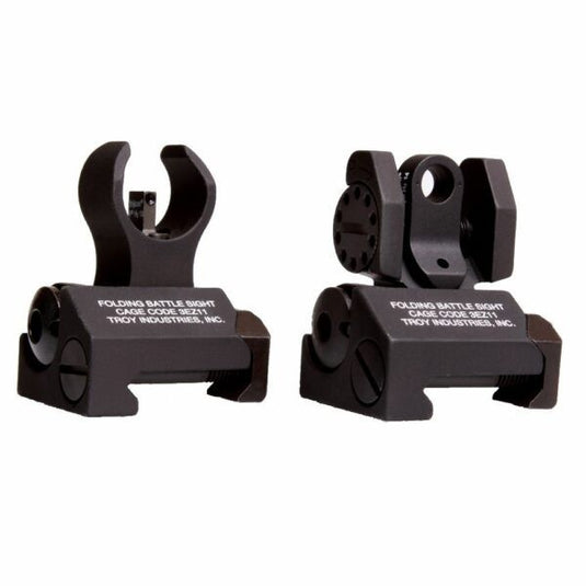 Micro Set - HK Front & Round Rear, Tritium -BLK