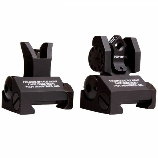 Micro Set - M4 Front & Dioptic Rear, Tritium -BLK