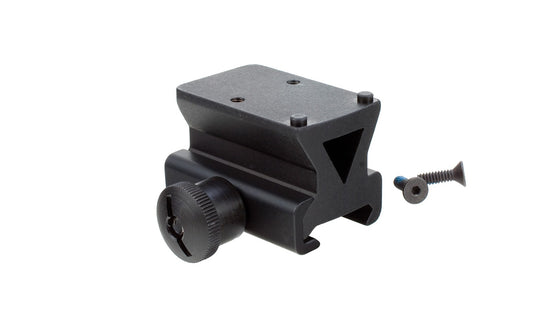Picatinny Rail Mount Adapter for Trijicon RMR® Footprint - Colt Thumbscrew 1/3 Lower Cowitness