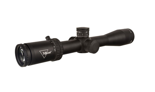 Credo® 2.5-15x42 Second Focal Plane (SFP) Riflescope w/ Red MRAD Center Dot, 30mm Tube, Matte Black, Exposed Elevation Adjuster w/ Return to Zero Feature