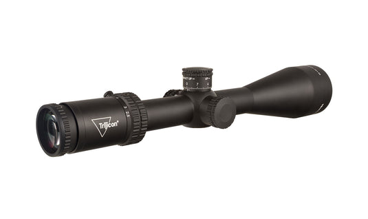Credo® 2.5-15x56 Second Focal Plane (SFP) Riflescope w/ Red MRAD Center Dot, 30mm Tube, Matte Black, Exposed Elevation Adjuster w/ Return to Zero Feature