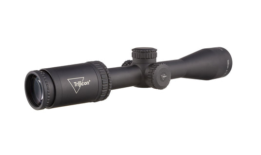 Credo® 3-9x40 Second Focal Plane (SFP) Riflescope w/ Red MIL-Square, 1 in. Tube, Matte Black, Low Capped Adjusters