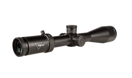 Credo® HX 4-16x50 Second Focal Plane (SFP) Riflescope w/ Red MOA Center Dot, 30mm Tube, Satin Black, Exposed Elevation Adjuster w/ Return to Zero Feature
