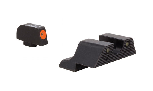 Trijicon HD XR™ Night Sight Set — Orange Front Outline — for Glock® Models 17, 17L, 19, 22, 23, 24, 25,  26, 27, 28, 31, 32, 33, 34, 35, 37, 38, 39, and 45 (does not fit MOS)