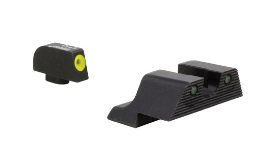 Trijicon HD XR™ Night Sight Set — Yellow Front Outline — for Glock® Models 20, 21, 29, 30, and 41 (including S and SF variants)