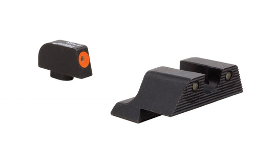 Trijicon HD XR™ Night Sight Set — Orange Front Outline — for Glock® Models 20, 21, 29, 30, and 41 (including S and SF variants)