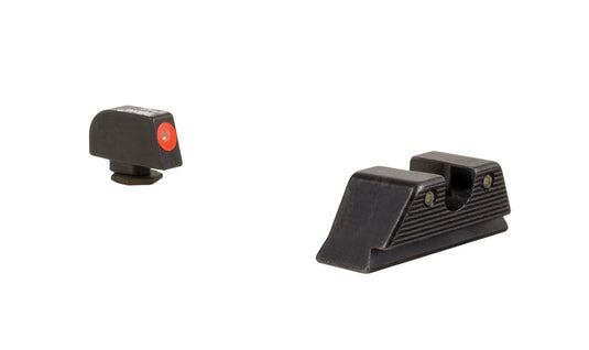 Trijicon HD XR™ Night Sight Set MOS Fit Rear— Orange Front Outline — for Glock® Models 17, 17L, 19, 22, 23, 24, 25,  26, 27, 28, 31, 32, 33, 34, 35, 37, 38 and 39