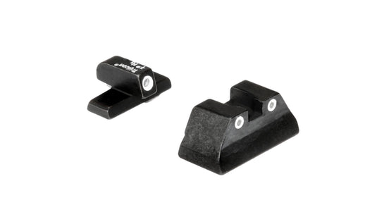 Trijicon Bright & Tough™ Night Sight Set — White Front/White Rear with Green Lamps — for H&K USP