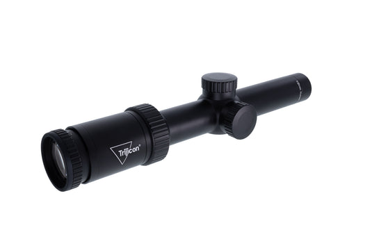 Huron® 1-6x24 Riflescope BDC Hunter Holds, 30mm Tube, Satin Black, Capped Adjusters