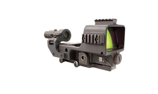 Trijicon MGRS® with 3x24 Magnifier — Red 35 MOA Segmented Circle 3.0 MOA Dot; M2/M240