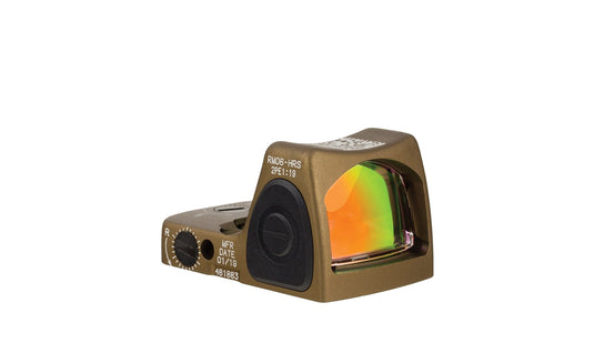 3.25 MOA Red RMR® Adjustable LED Type 2; Hard Anodized Coyote Brown