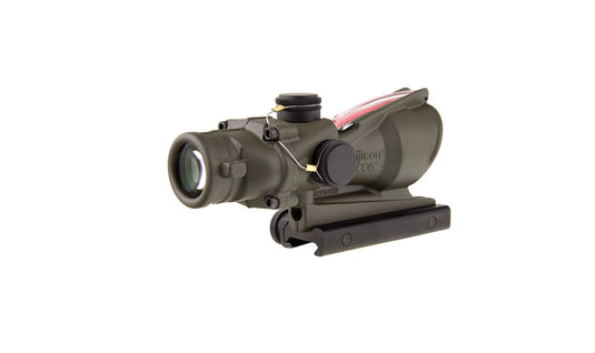 ACOG® 4x32 Red Dual Illuminated .223 Chevron Reticle w/ TA51 Mount, Cerakote OD Green