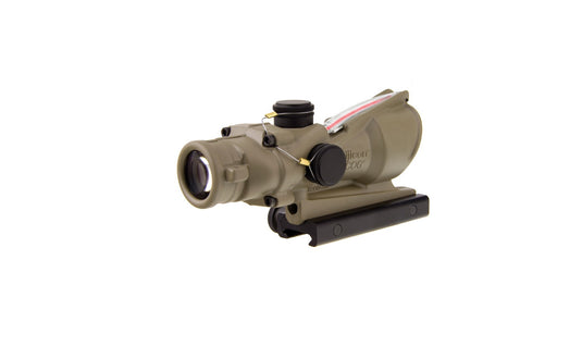 ACOG® 4x32 Red Dual Illuminated .223 Chevron Reticle w/ TA51 Mount, Cerakote Flat Dark Earth