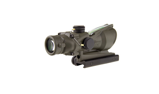 ACOG® 4x32 Green Dual Illuminated .223 Chevron Reticle w/TA51 Mount, Cerakote OD Green