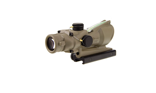 ACOG® 4x32 Green Dual Illuminated .223 Chevron Reticle w/TA51 Mount, Cerakote Flat Dark Earth
