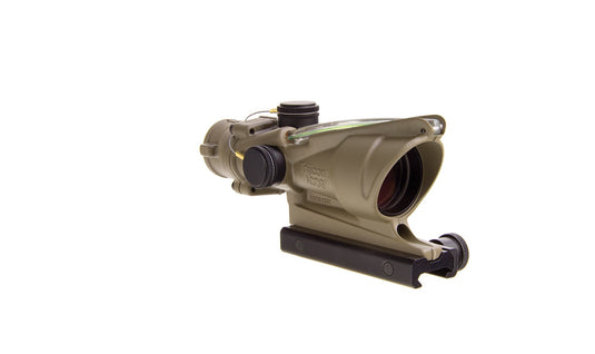 ACOG® 4x32 Dual Illuminated Green Horseshoe/Dot .223 BAC Reticle w/ TA51 Mount-CK FDE