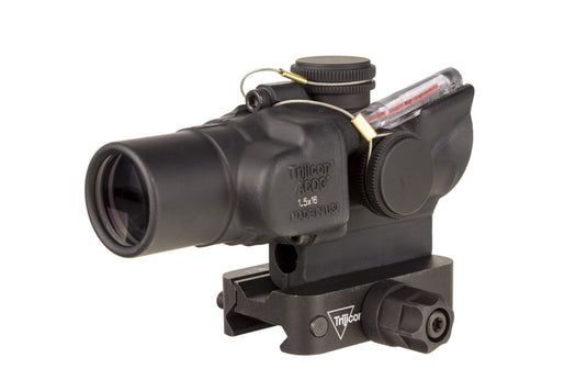 Trijicon 1.5x16S Compact ACOG® Scope, Dual Illuminated with RTR™ .223 Reticle, w/ Mount with Trijicon Q-LOC™ Technology