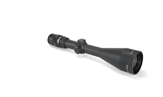 AccuPoint® 2.5-10x56 Riflescope Standard Duplex Crosshair w/ Green Dot, 30mm Tube, Matte Black, Capped Adjusters