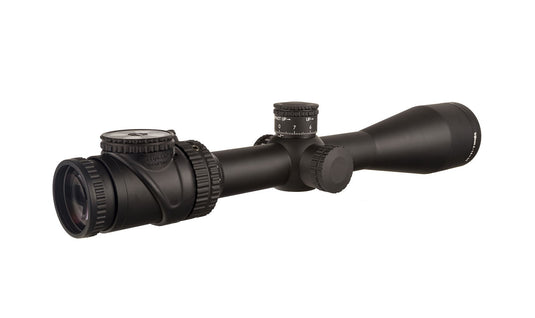 AccuPoint® 4-16x50 Riflescope MRAD Ranging Crosshair w/ Green Dot, 30mm Tube, Matte Black, Exposed Elevation Adjuster w/ Return to Zero Feature
