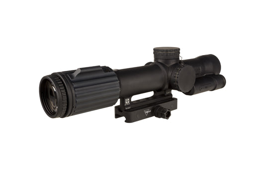 VCOG® 1-8x28 Riflescope, Red MRAD Crosshair Dot Reticle w/ Mount with Trijicon  Q-LOC™ Technology