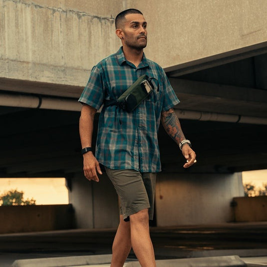 Woodland Plaid Guardian Stretch Shirt - LS