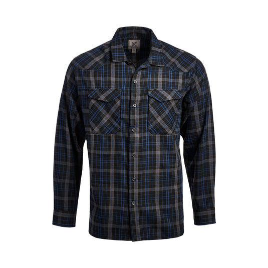 Golden Club Check Canyon Valley Flannel - LS