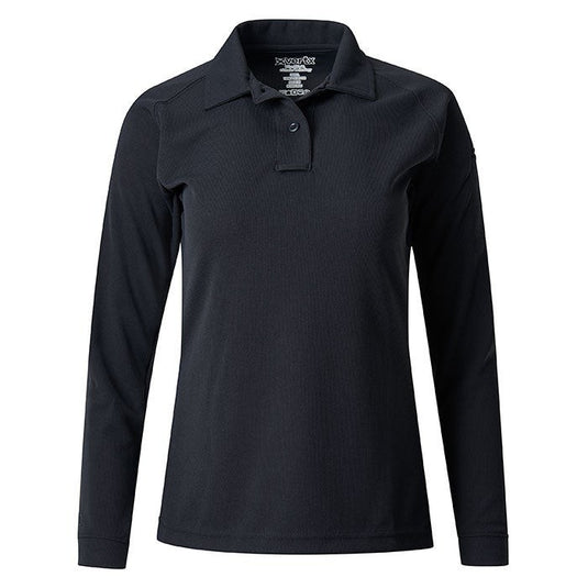 Spruce Green Women's coldblack® Polo - LS