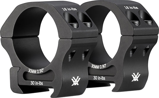 Pro Series 30mm Rings Low - 0.90
