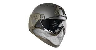 WARQ PRO HELMET KIT - GREY (INCLUDES HELMET, NECK COLLAR, LIGHT TRANSPORT BAG, 30 INDIVIDUAL CLEANING WIPES) W-HEL-K-004 KIT-PROAMU